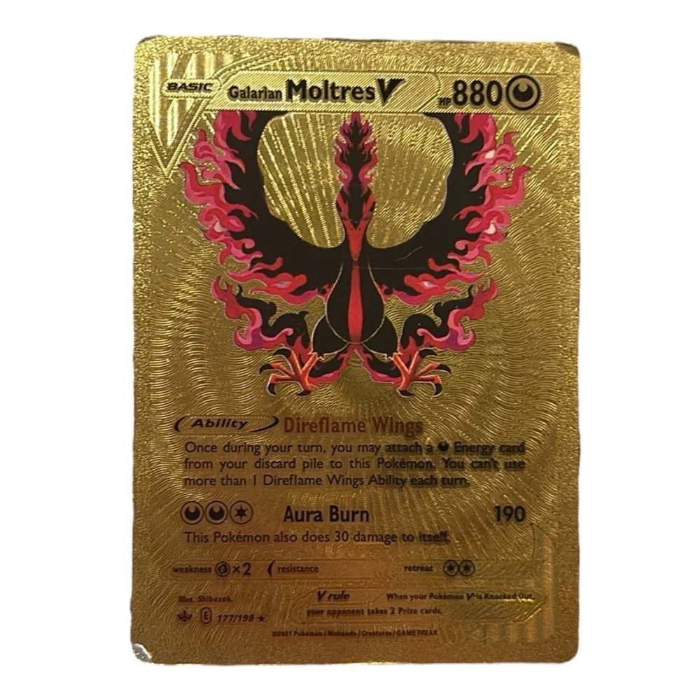 110 pcs gold pokemon cards gold pokemon cards real gold 110 PCS Character Gold Foil Cards Rare Golden  Cards Price in Pakistan